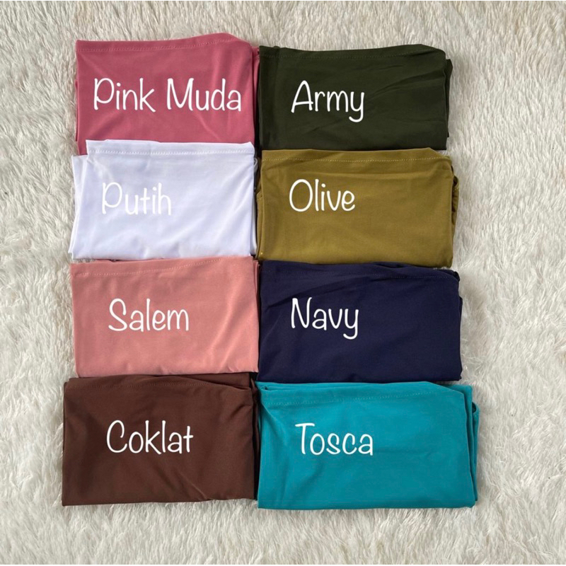 ADWARA HIJAB Jilbab Instan Anak Perempuan Jersey / Jilbab Segitiga Instan Balita Jersey Premium