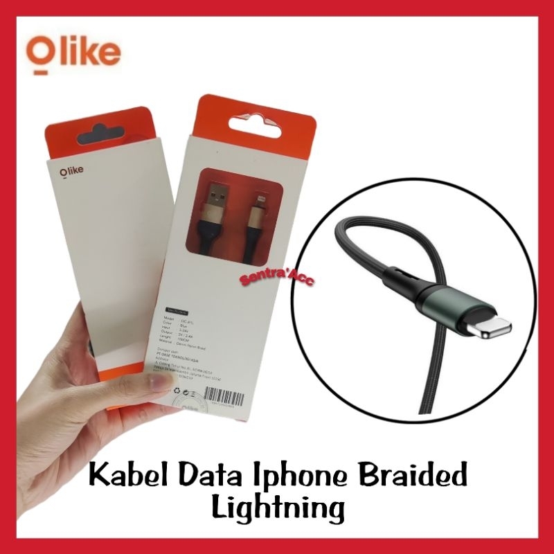 Olike Oc A1L Kabel Data Lightning For Iphone Fast Charging 2.4A