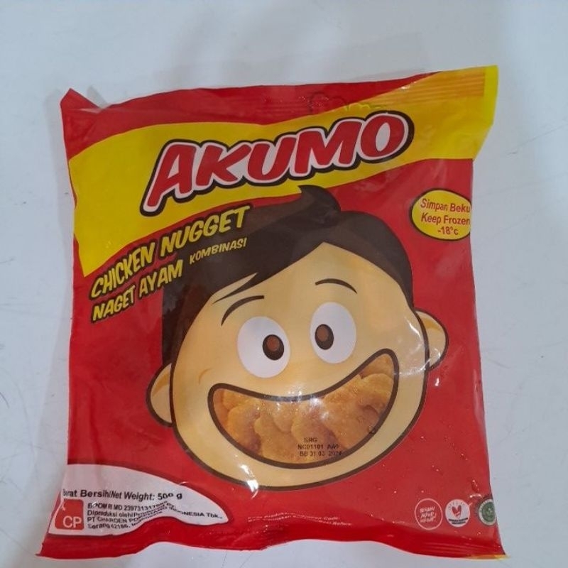 

Akumo chickem nugget 500gr