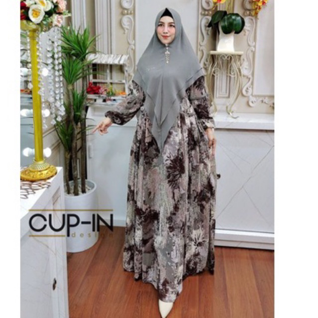 READY SIAP KIRIM GENDIS SYARI BY CUP IN DESIGN ORIGINAL
