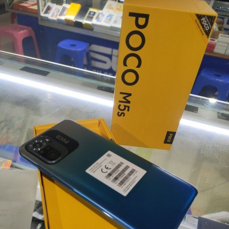 Xiaomi Poco M5S 6/128 Second Mulus Fullset Garansi Resmi