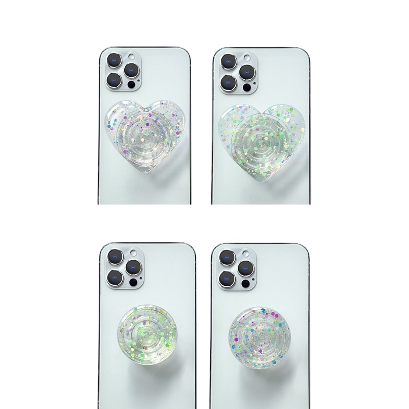 Glitter Neon Case Matching Popsocket Grip Tok Oppo A9 F9 A31 A53 Reno 4 5 6 7 8 9 8T A76 A96 A53 A16 A16k A17 A12 A15 A54