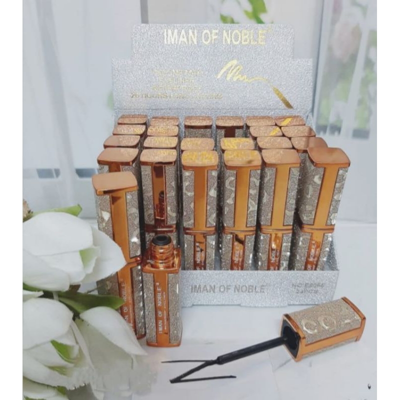 EYELINER SPIDOL IMAN OF NOBLE BATIK GOLD WATERPROOF EYE LINER E8066