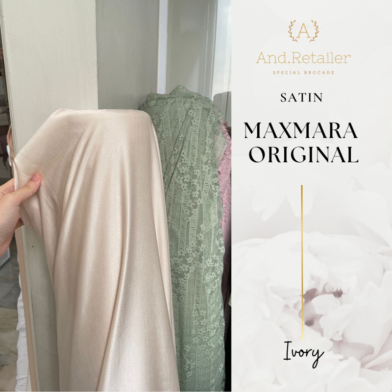 Paket Seragam Satin Maxmara Original Untuk Nikah Lamaran Wisuda Lebaran