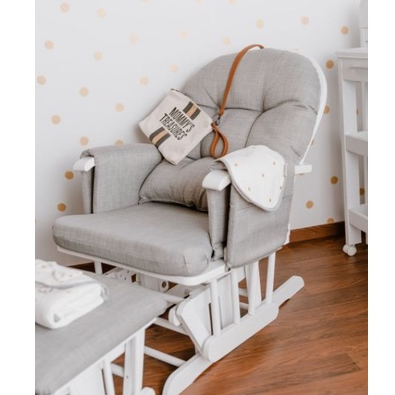 Childhome Gliding Chair - Kursi Menyusui Multifungsi Nursery Chair Ibu Child Home Ayun Ayunan With Footrest