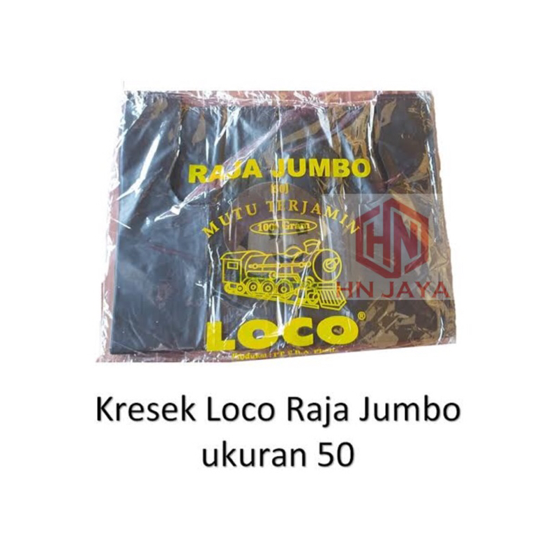 Kantong Plastik Loco 50, Kresek Loco Jumbo