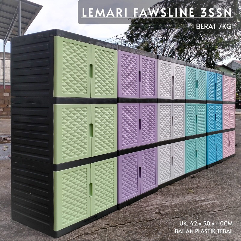 Lemari FAWSLINE 3 Susun