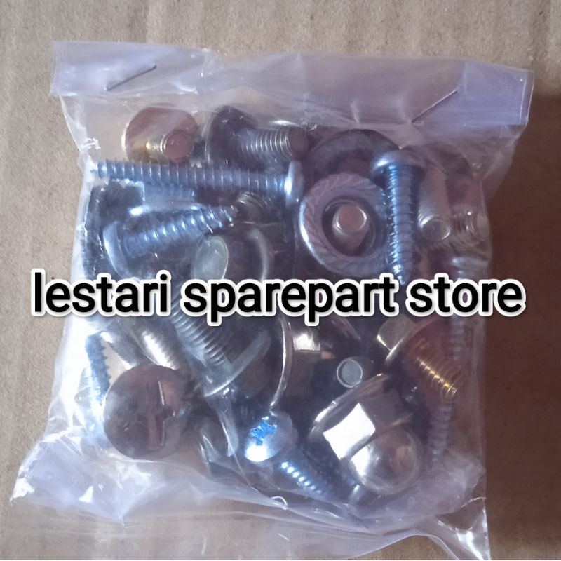 baut Baud full body Suzuki Rc 100 + baut batok