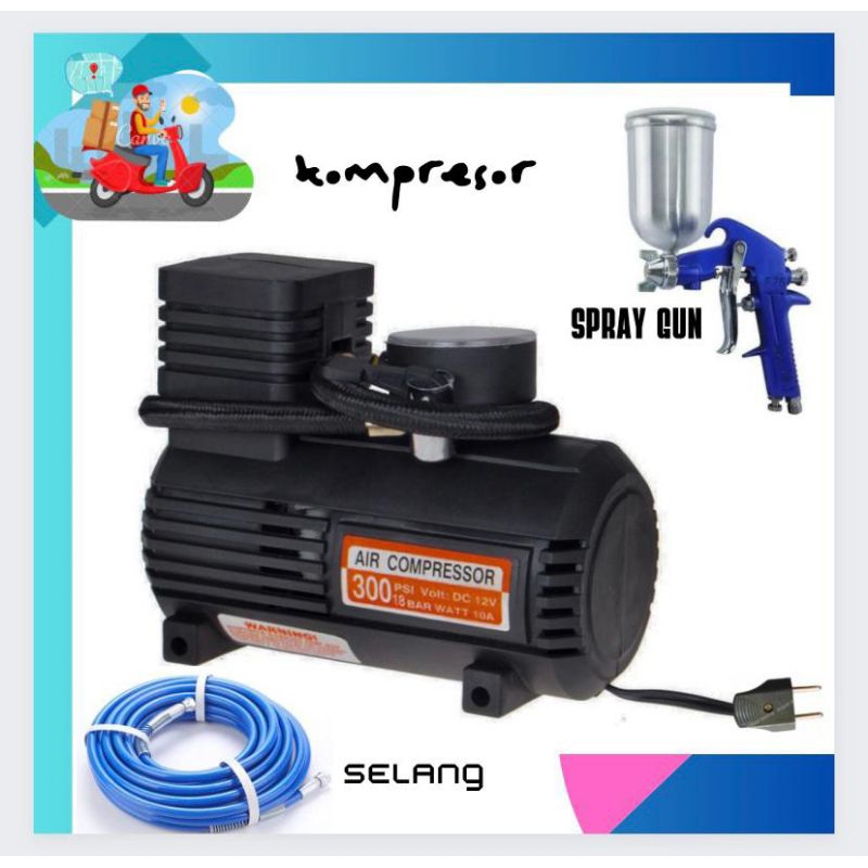 kompresor angin mini cat pompa promo