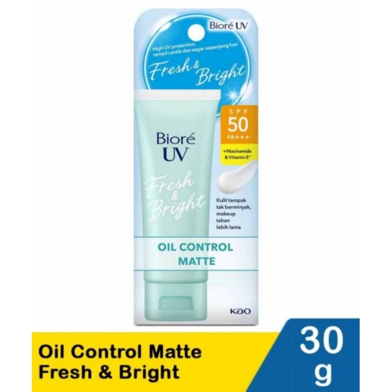 BIORE Uv Control Matte Spf 50 Pa+++ Fresh &amp; Bright 30gr