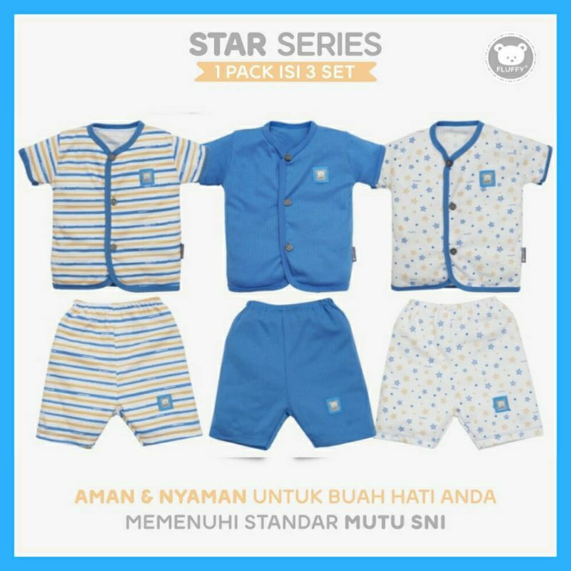 Baju bayi Fluffy