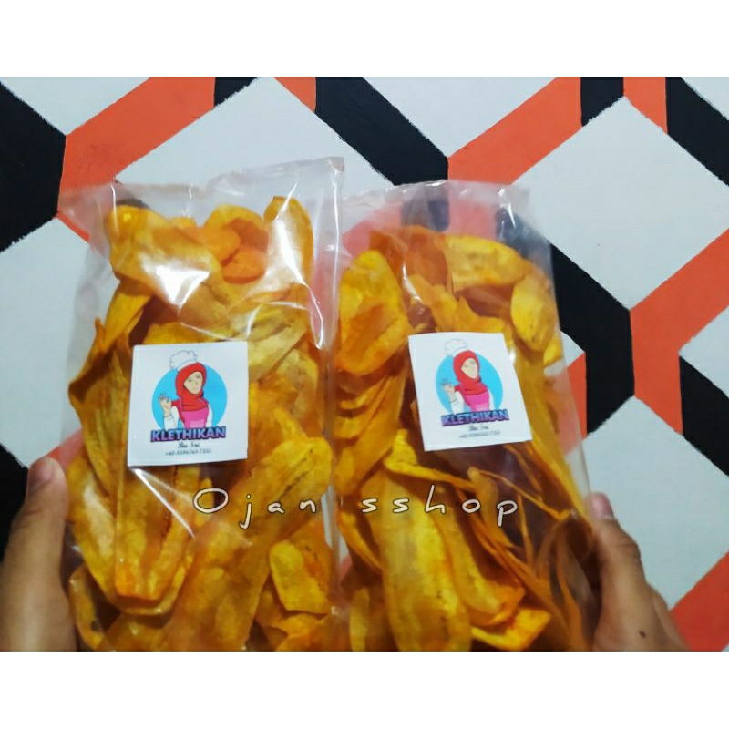 

Cemilan ceriping pisan homemade 250 gram