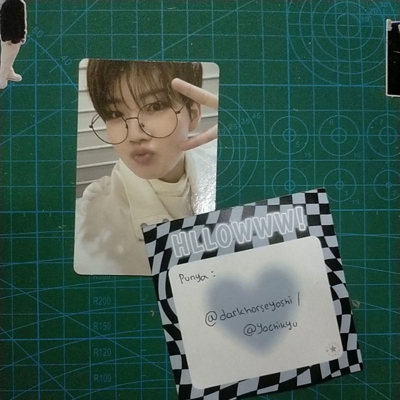 [READY STOCK] PHOTOCARD/PC TREASURE JUNKYU DIGIPACK THE SECOND STEP/ JUNKYU POUT, POTTER, KACAMATA