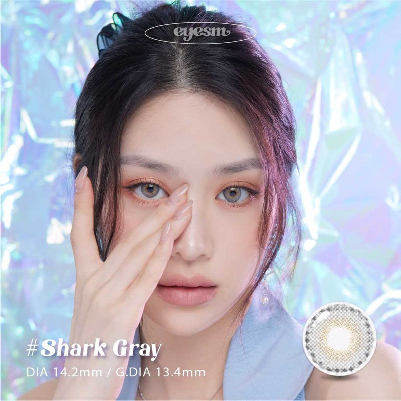 EYESM Softlens - Shark Gray / Grey / Abu Normal Minus