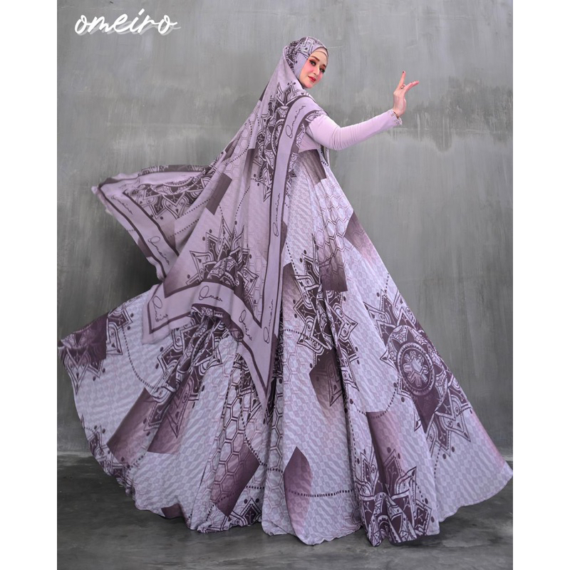 Gamis melisa series omeiro original