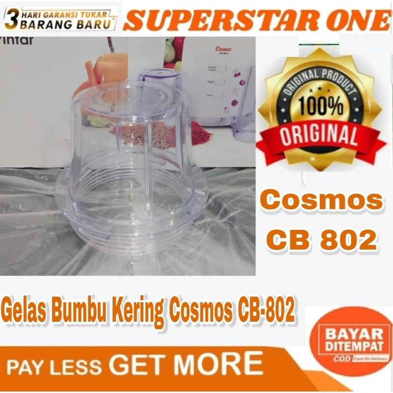 Cosmos Gelas bumbu kering blender  CB-802 Gelas Bumbu CB,802 Cosmos