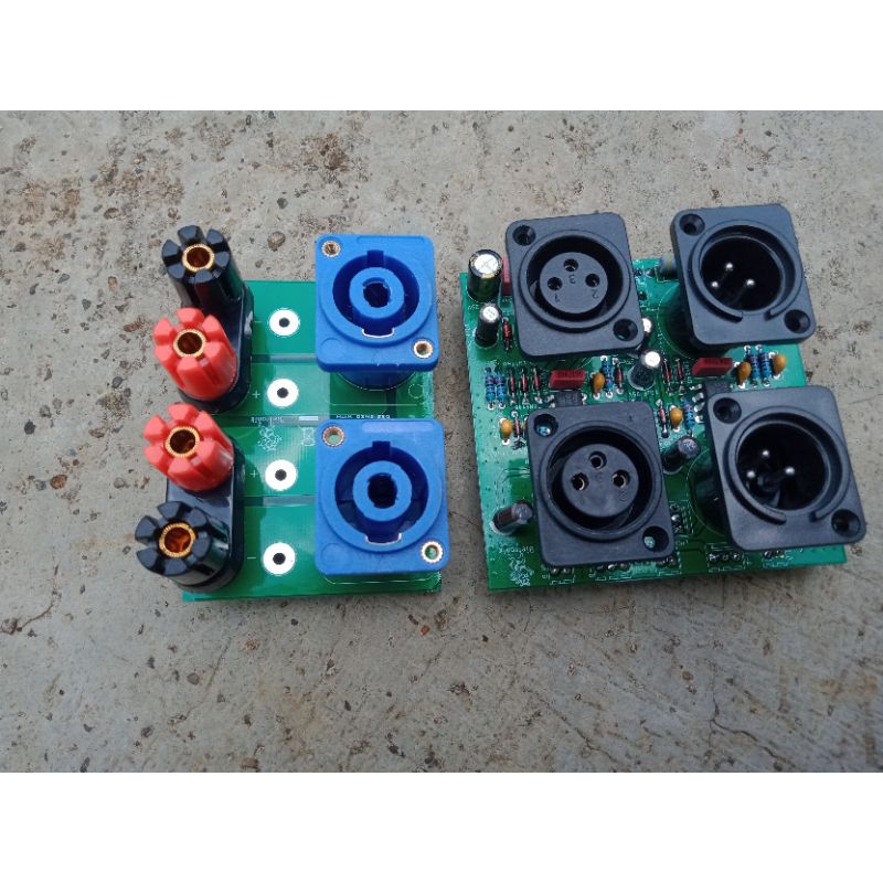 Kit panel belakang input balance full conektor untuk Bok power pcx3/n9000/p9000/N7000/N8000/Ca 5 10 