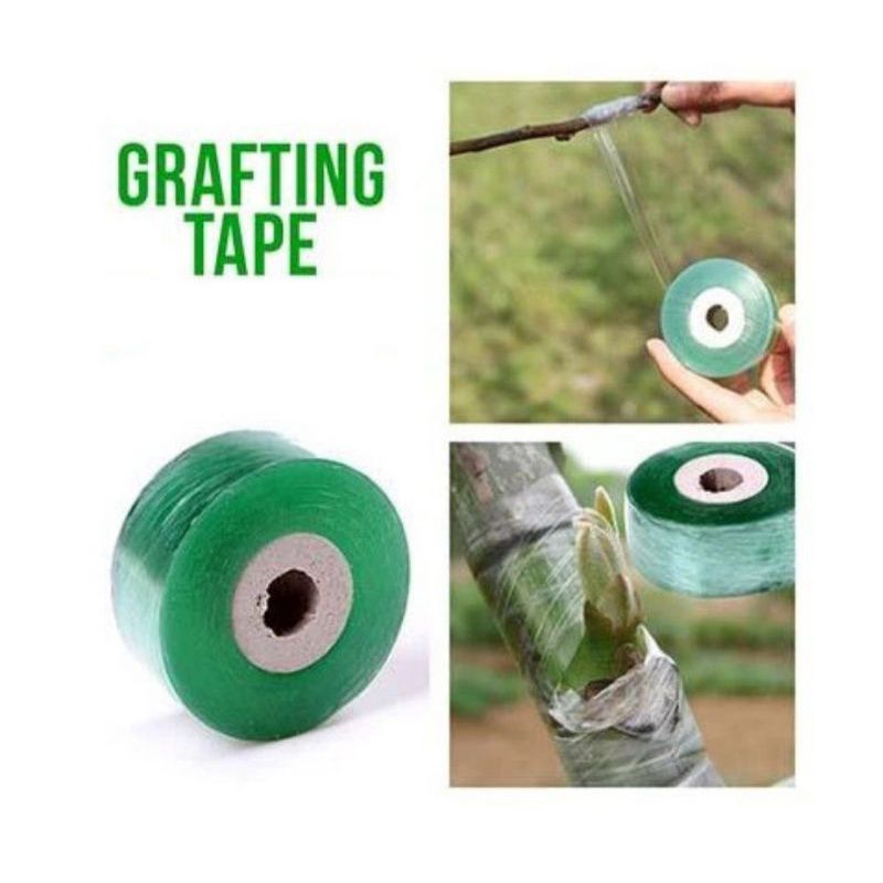 Grafting Tape 5cm x 100 meter Okulasi Cangkok Sambung Pucuk- Grafting Tape