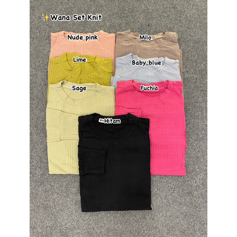 WANA SET KNIT
