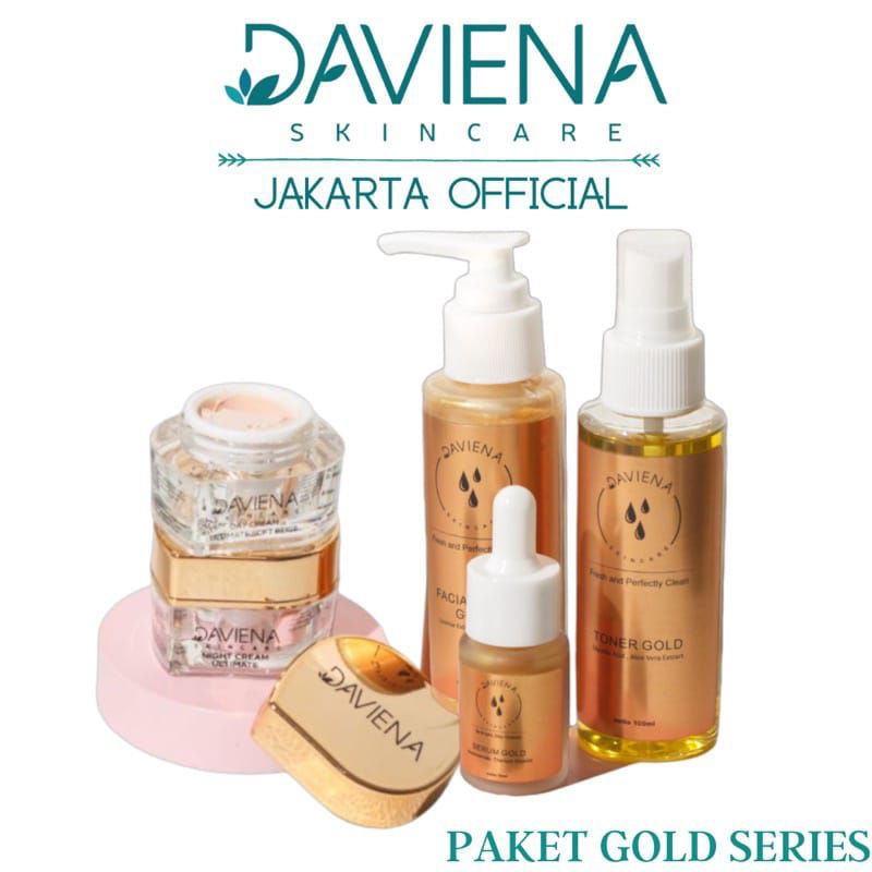 DAVIENA SKINCARE GOLD/ GLOW/ ACNE SERIES
