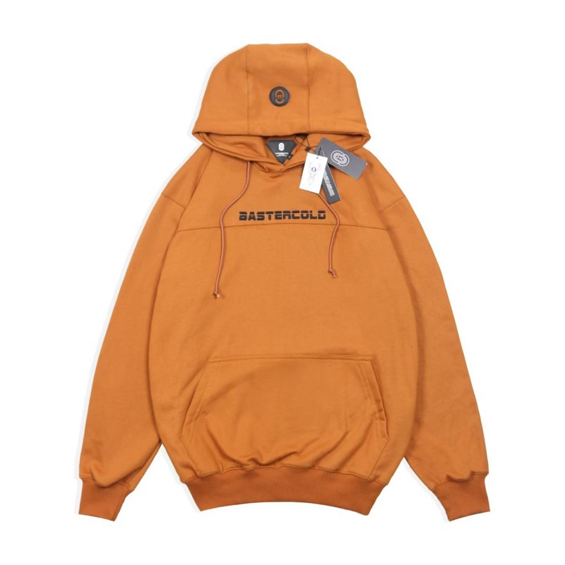 Sweater Hoodie Baster Cold Sweater Hoodie Pria Sweater Hoodie Sportnight Mono - Mustard/Caramel
