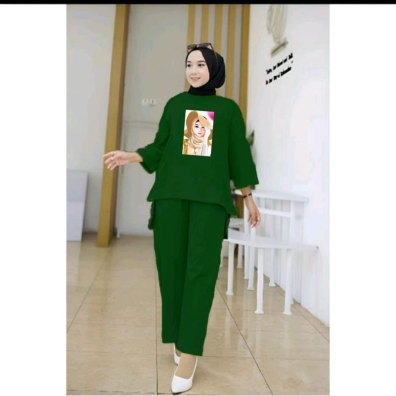 SETELAN WANITA OVERSIZE DTF WOMEN STLYE