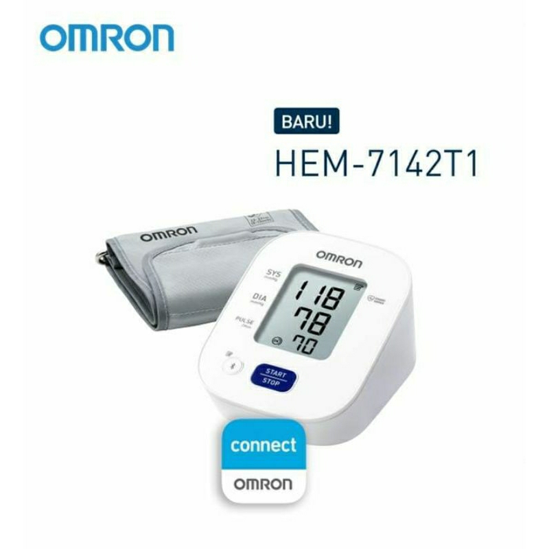 OMRON Tensimeter Digital HEM-7142T1 Bluetooth® Konektivitas