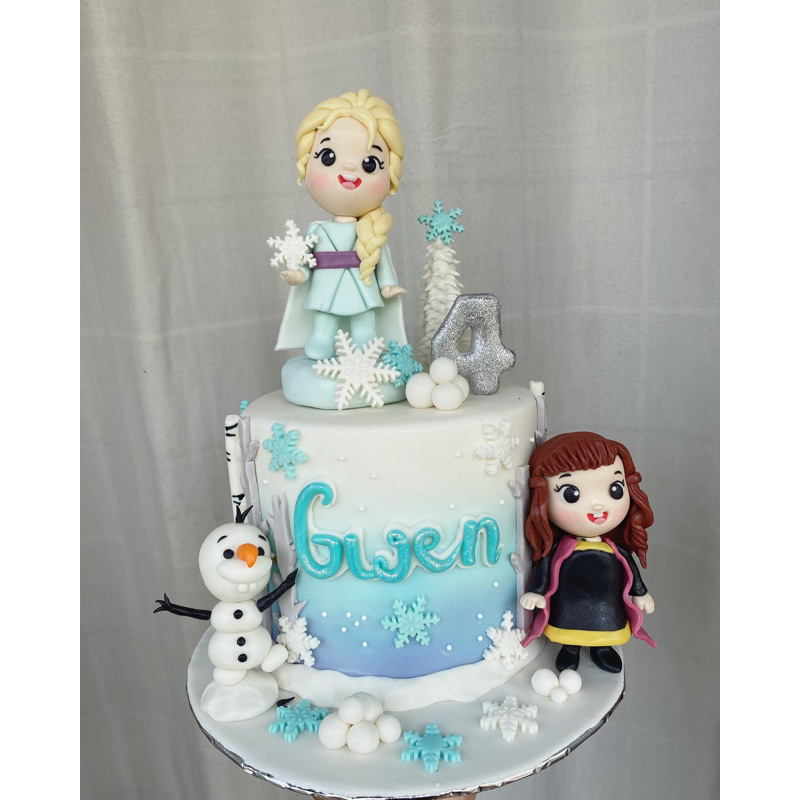 

Kue ulang tahun Elsa Frozen Cake