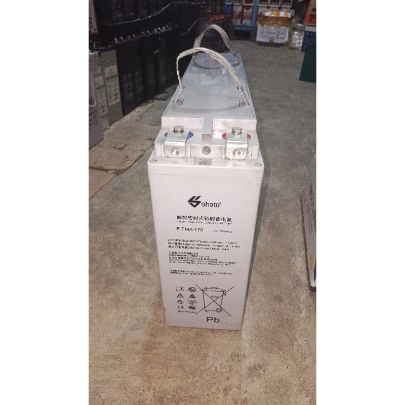 battery vrla merek shoto 12v 170ah