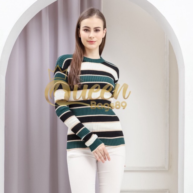 Queenbags89 baju outfit cewek baju atasan wanita baju Rajut Bica Premium