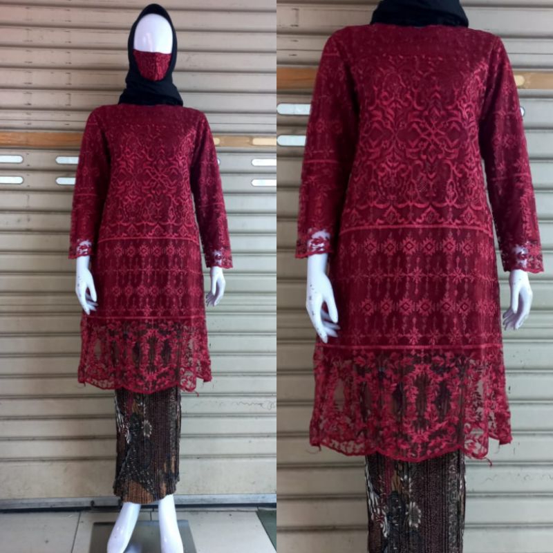 KEBAYA ORIGINAL//TUNIK TILLE SAPTO//SERAGAMAN KELUARGA//BAJU PESTA LAMARAN//KEBAYA WISUDA//BAJU LEBARAN KONDANGAN//KEBAYA MODERN//BY BALLI KEBAYA