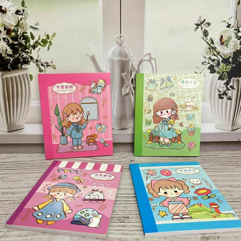 

Buku mini Sticker bergambar ukuran A6 kode KL - 38