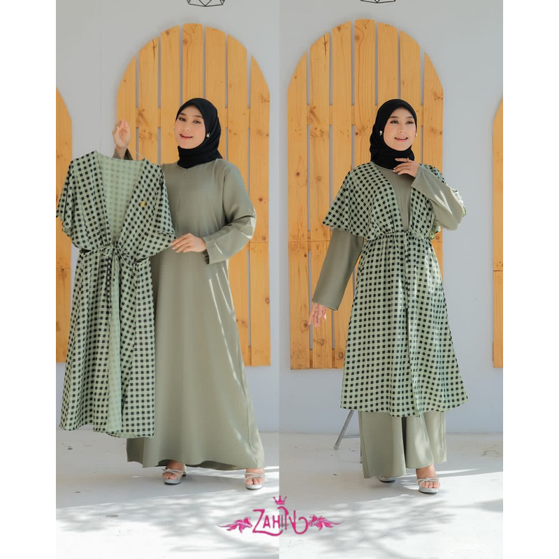 GAMIS WANITA BRAND ZAHIN ORI KEKINIAN // DRES LEBARAN MEWAH TERBARU