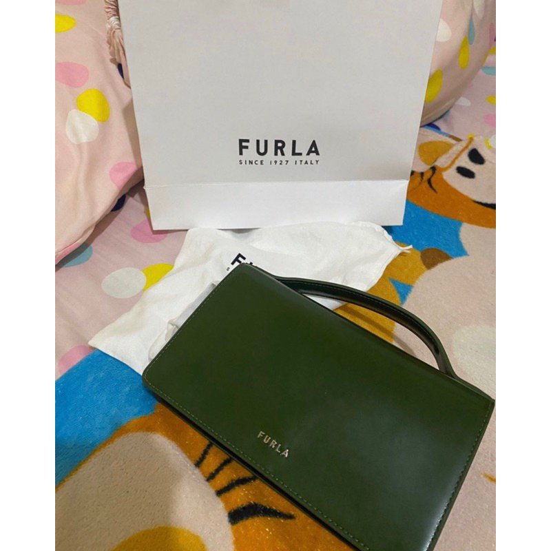 furla splendida mini hijau original counter 100%