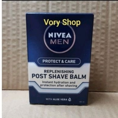 Nivea post shave balm aloe vera protection after shave setelah bercukur 100ml