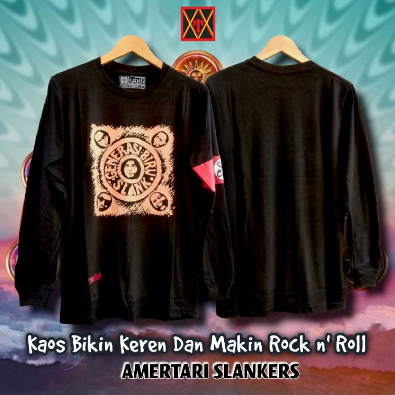 KAOS SLANK GENERASI BIRU NEW PANJANG_DISTRO SLANKERS_BAJU SLANK_KAOS SLANK_ 100%  SLANKERS -