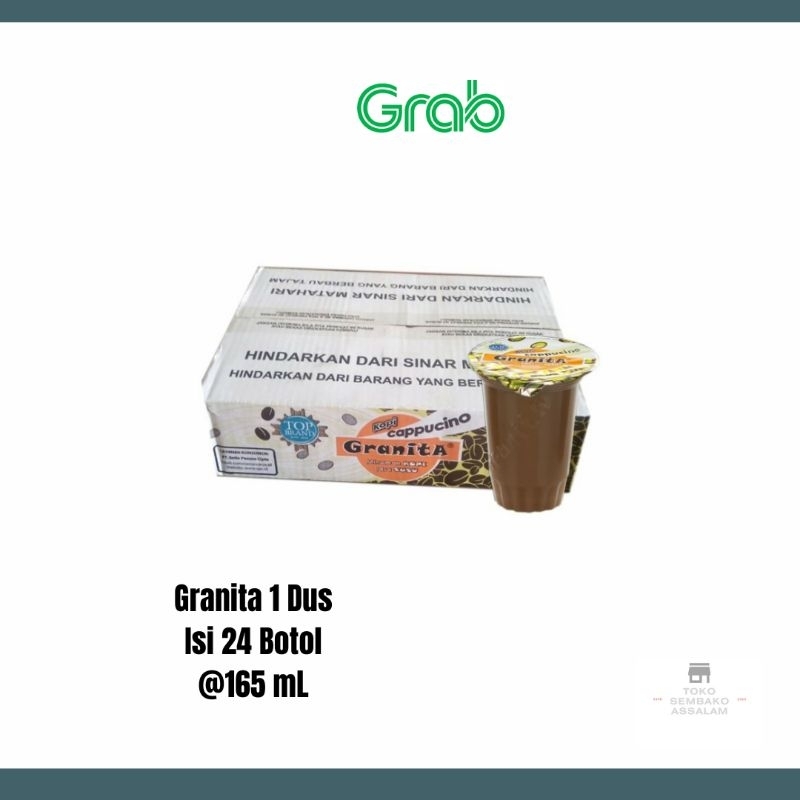 Kopi granita 165 ml / Kopi granita 1 karton / granita 1 dus kopi