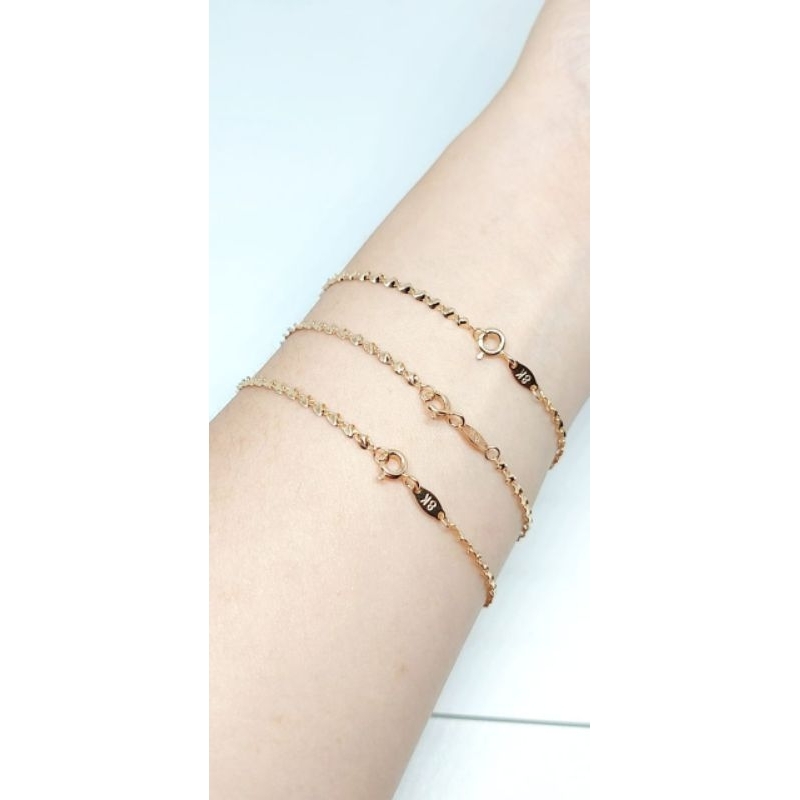 Gelang Emas Fantasi U B S kadar 375/8k