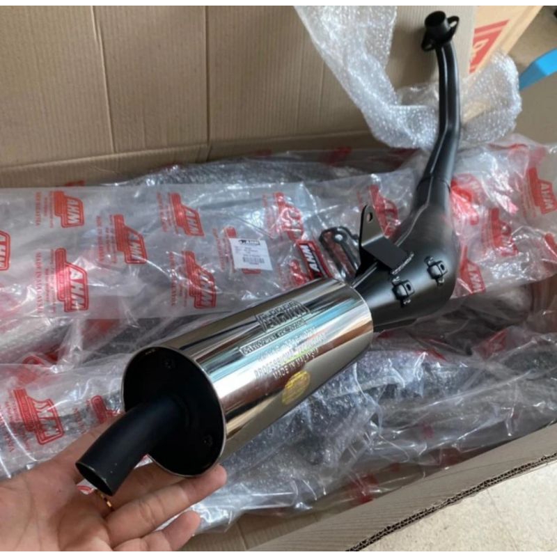 KNALPOT AHM SATRIA 2 TAK Original MALAYSIA