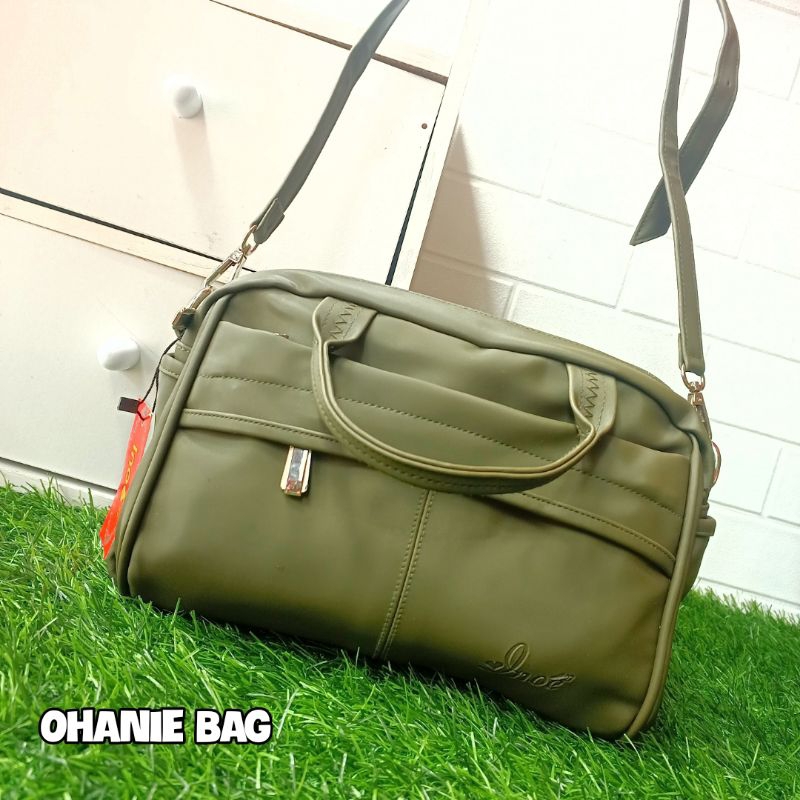 Ohanie Bag By Inoe Tas Wanita 2in1 Slingbag &amp; Handbag Chocoly