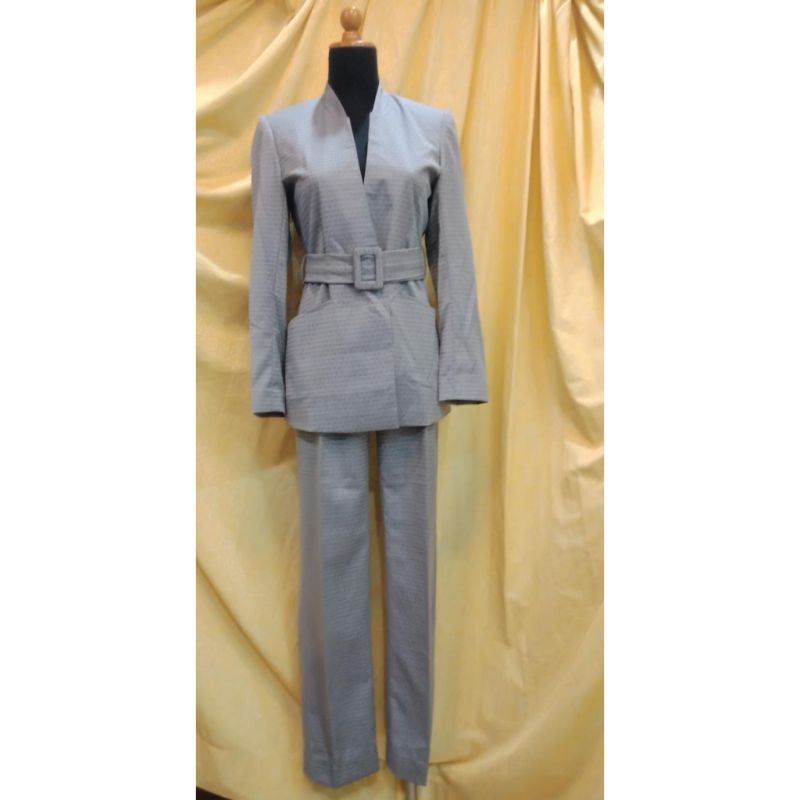 TM 01 Blazer Stelan Celana Panjang Motif Bintik Tatum by Itang Yunasz