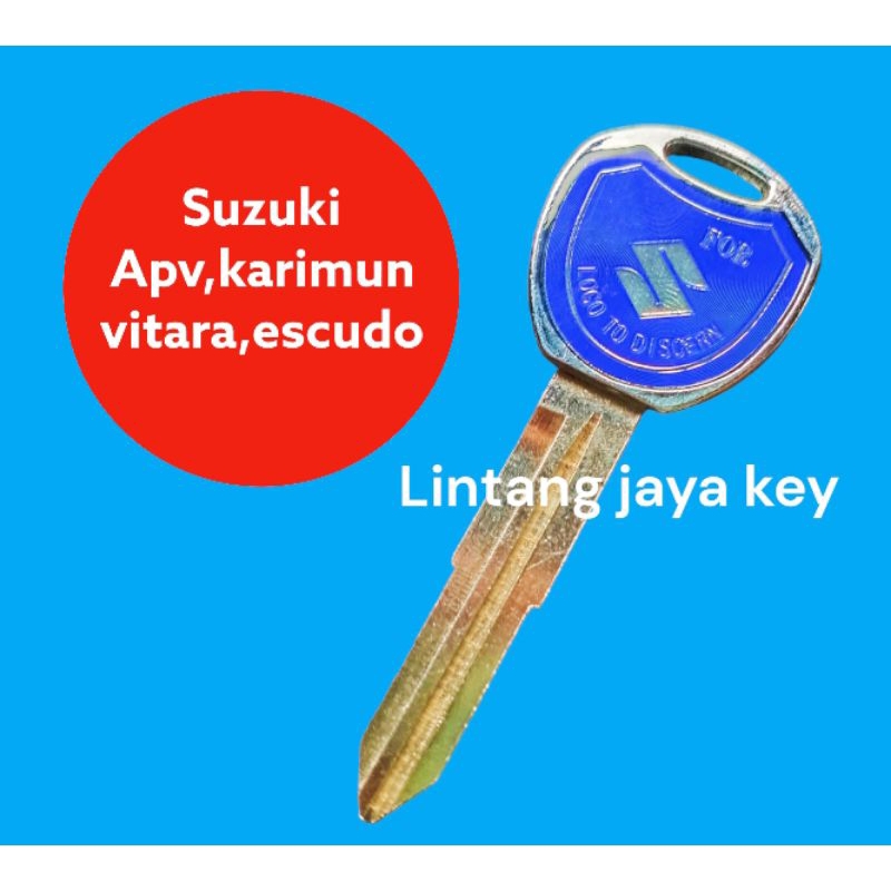bahan duplikat kunci mobil suzuki apv karimun vitara escudo