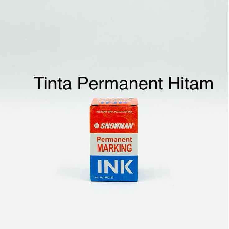 

Refill Tinta Spidol Snowman Permanen Permanent Marking INK MIG 20