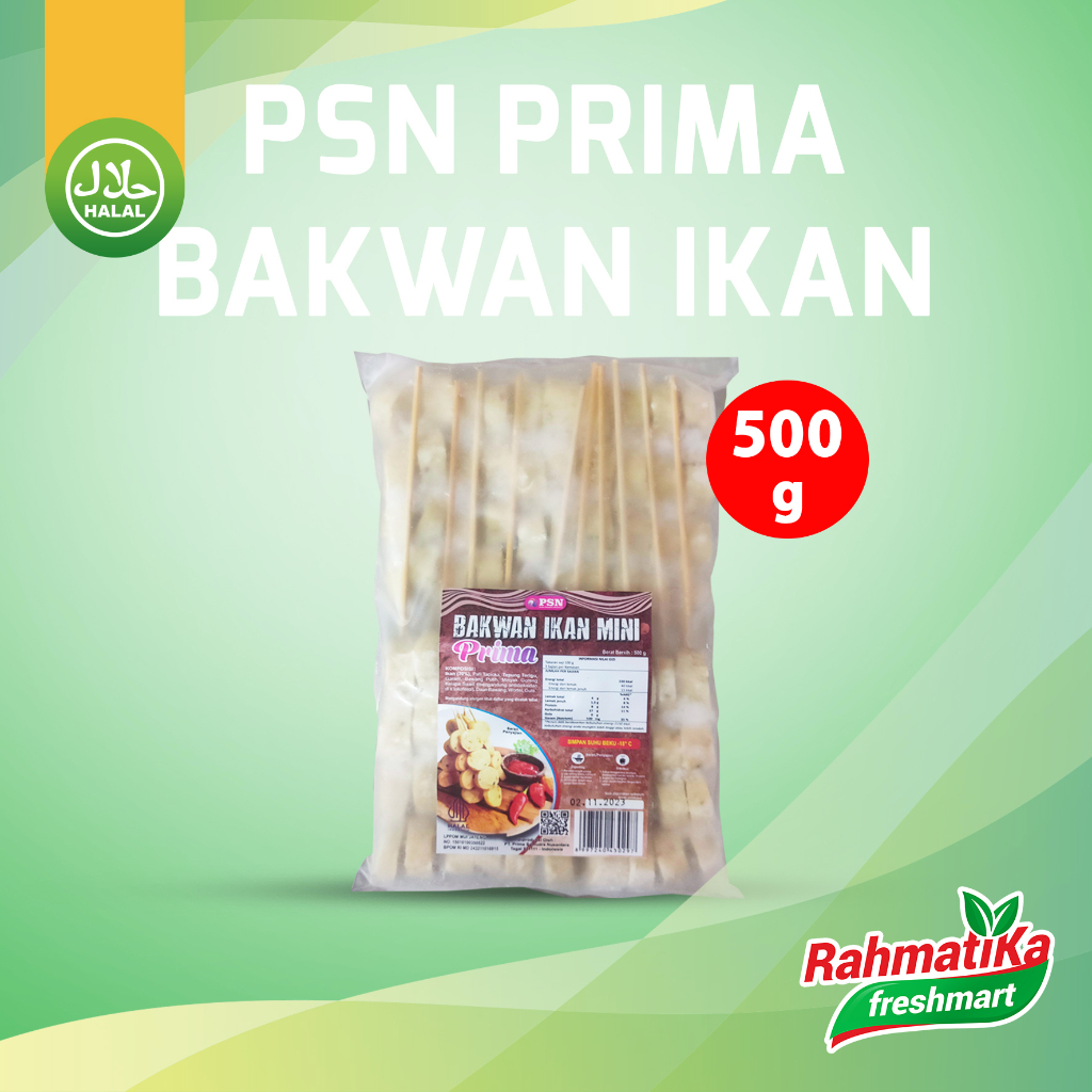 PSN Prima Bakwan Ikan Mini Tusuk 500 gr