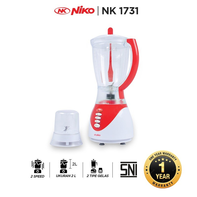 BLENDER PLASTIC NIKO NK1731