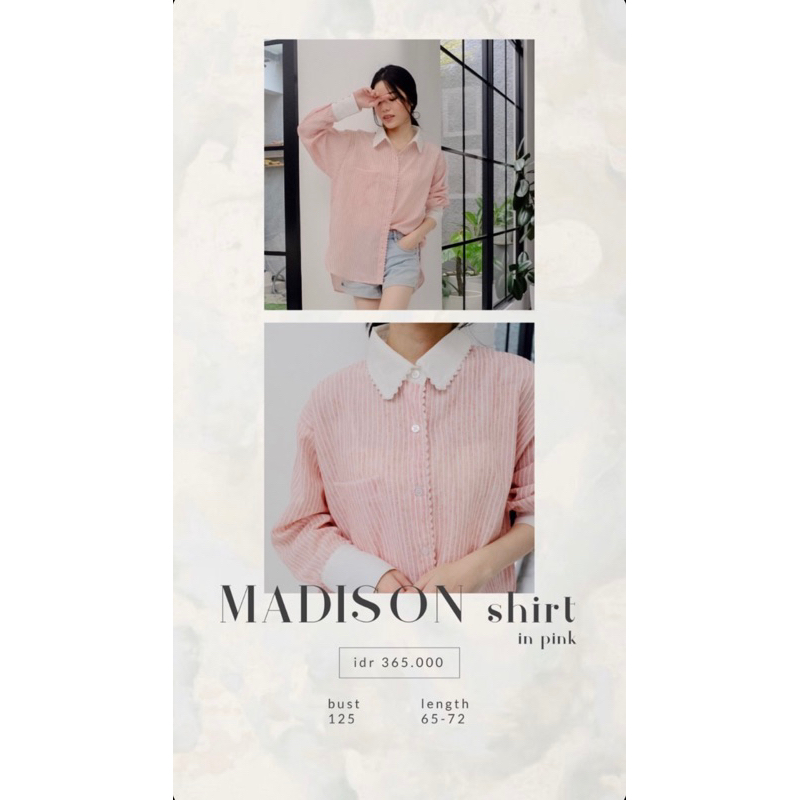 PRELOVED❤️QYO STUDIO❤️MADISON SHIRT