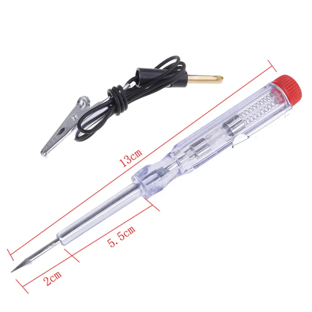 GMT Testpen DC 6-24V Test Pen Kabel Tespen AKI Voltage Mobil Motor Murah