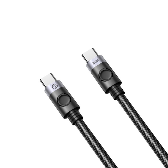 Cable type-c to usb-c pd orico 1.5m 5A 480Mbps 100w fast charging braided c2cz-15 - Kabel charge data 150cm 1.5 meter