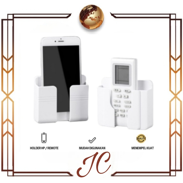 (JC) TEMPAT REMOTE TEMPEL DINDING/ WALL HOLDER HP REMOT DINDING