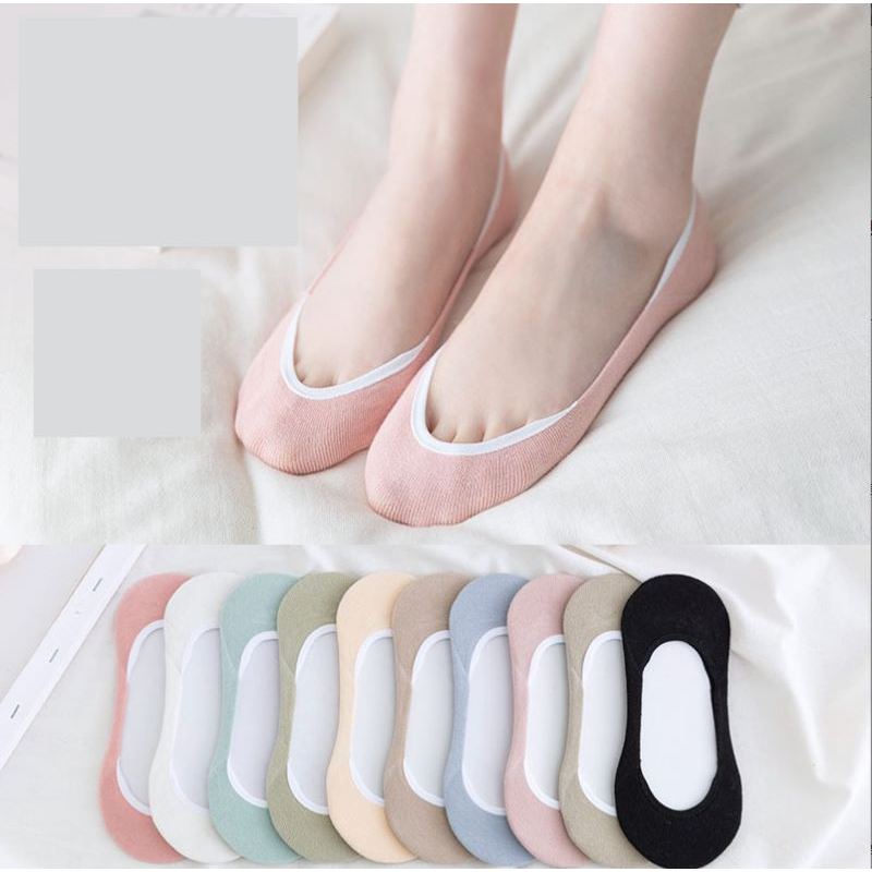 Kaos Kaki Wanita Spring Summer Hidden Women Invisible Socks SCH51